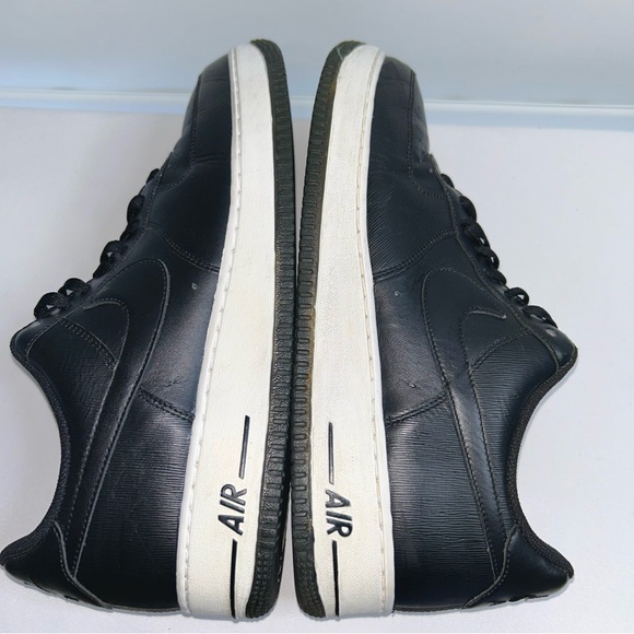Nike Air Force 1 07' Vintage Men's Black Sneakers, 315122-036-Size 12-RARE 2010! - Picture 5 of 8
